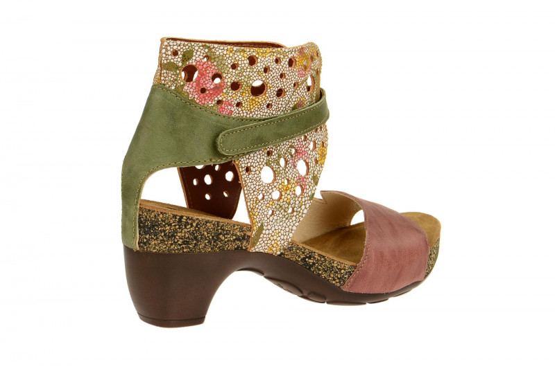 Think Traudi Sandalen braun grün effekt