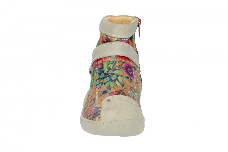 Eject Skat Stiefelette weiß Kork Print