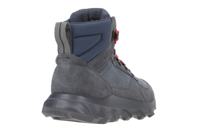 Ecco MX Stiefel Boots grau Herren Mid-Sneakers Waterproof