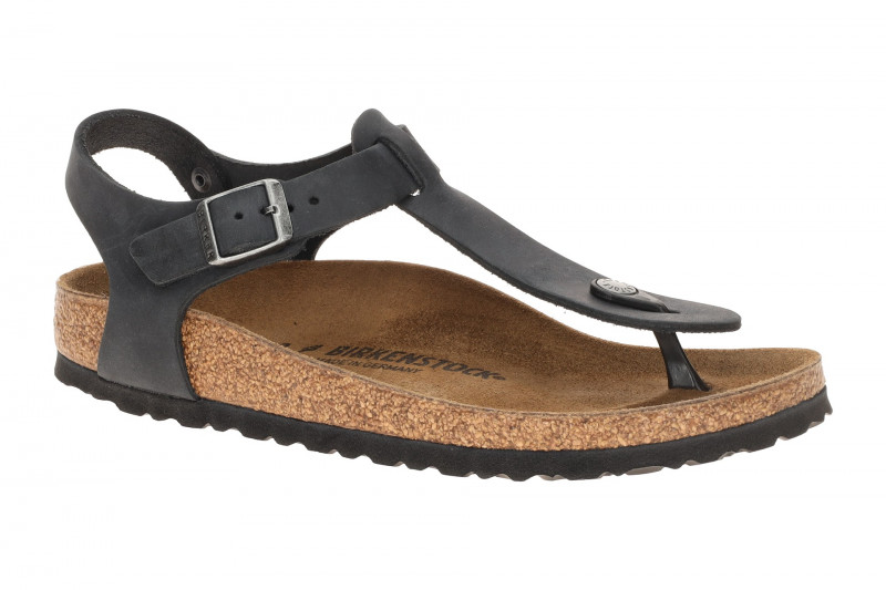 Birkenstock Kairo Damen Sandale schwarz Schmal Weit 147113