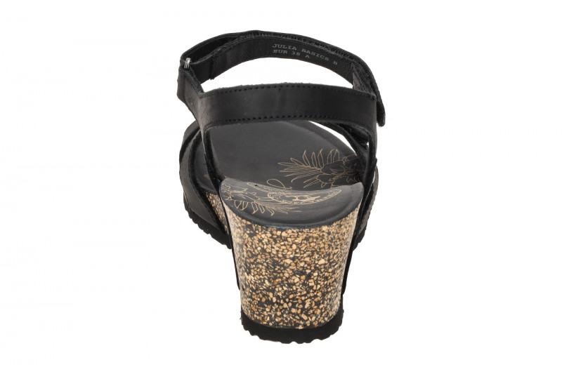 Panama Jack Julia Basics B1 Keil Sandale schwarz