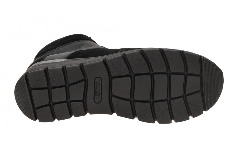 Waldläufer Ramona Stiefelette schwarz K-Weite Nubuck 626K82