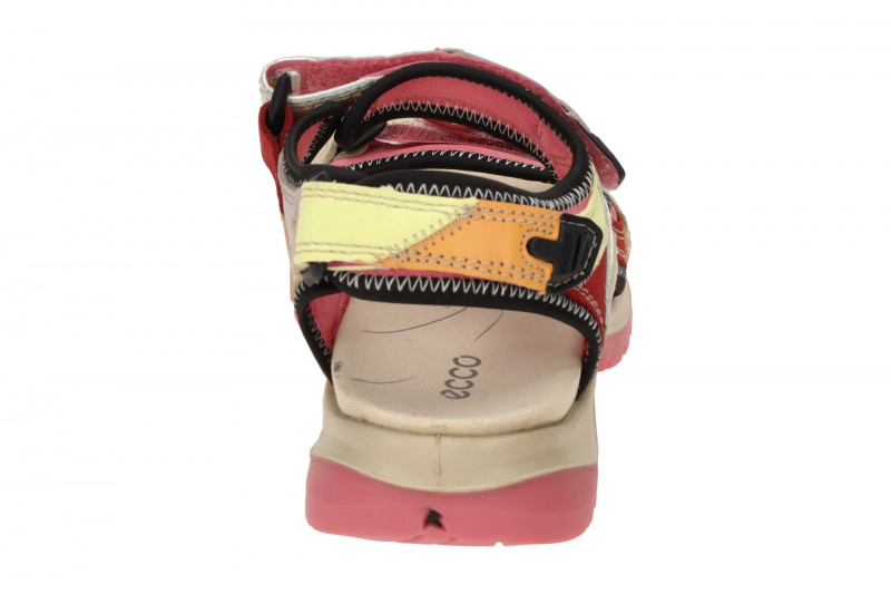 Ecco Offroad Sandale bunt pink Patchwork 822213