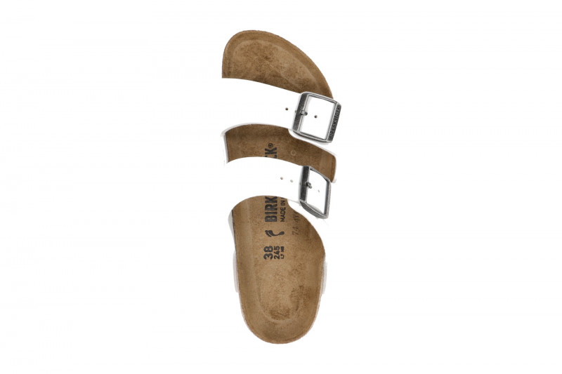 Birkenstock Arizona Pantolette weiß Normal-Weit UNISEX 552681