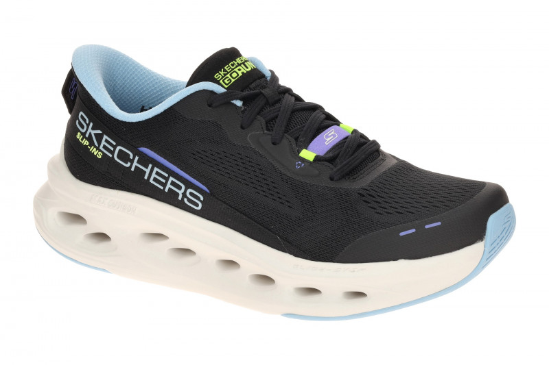 Skechers MAX CUSHIONING Schuhe schwarz Damen Glide-Step 129400