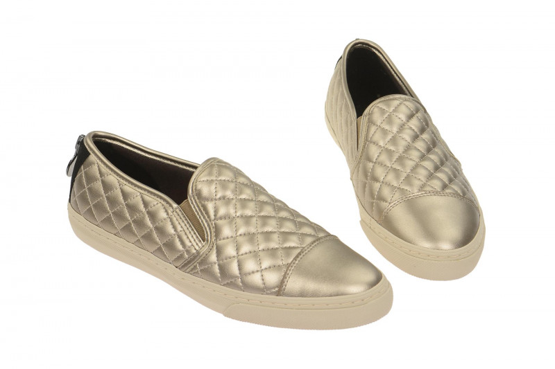 Geox New Club Slipper gold metallic