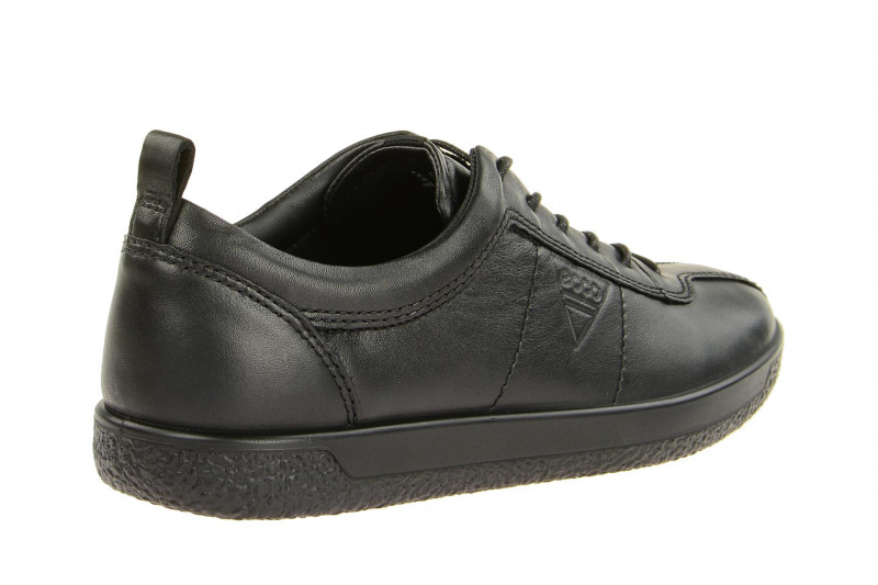 Ecco Soft 1 Schuhe schwarz Herren Sneaker