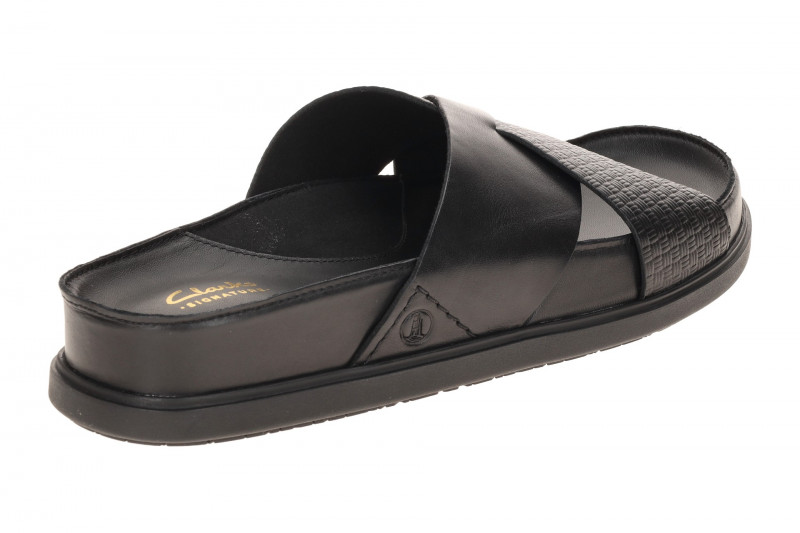 Clarks Torford Cross Pantolette schwarz Herren 26181382
