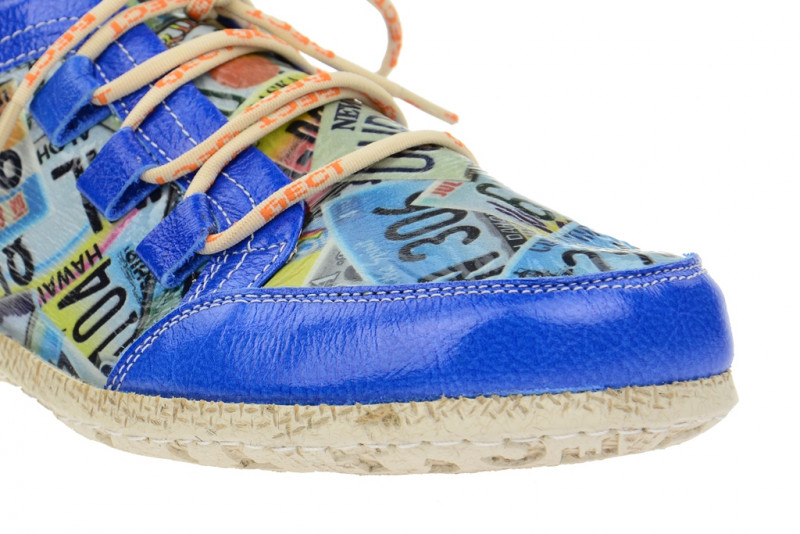 Eject Road Schuhe blau print Lack Gr 39