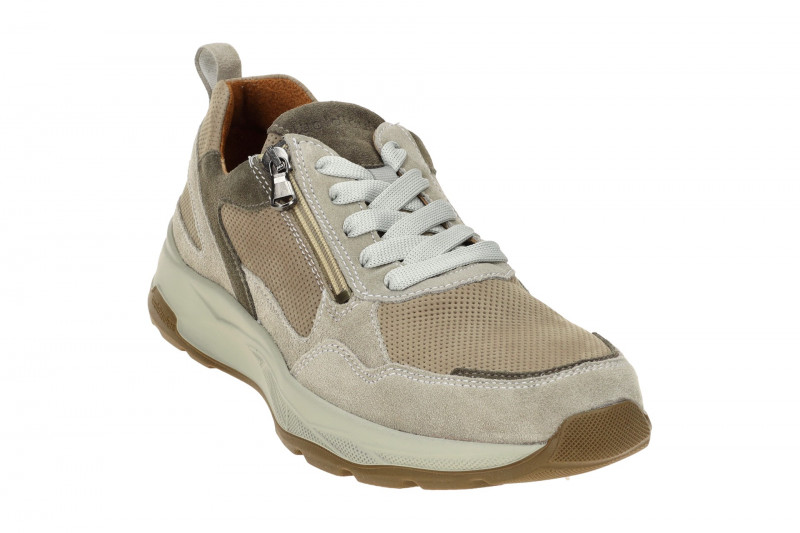 Waldläufer Tom Schuhe grau H-Weite perforiert 713003