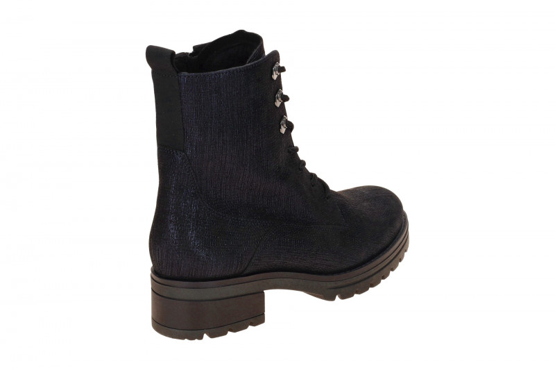 Gabor Comfort Stiefelette blau schwarz Schimmer 72.786.86