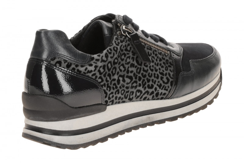 Gabor comfort Sneaker Schuhe blau Leo H-Weite 6021