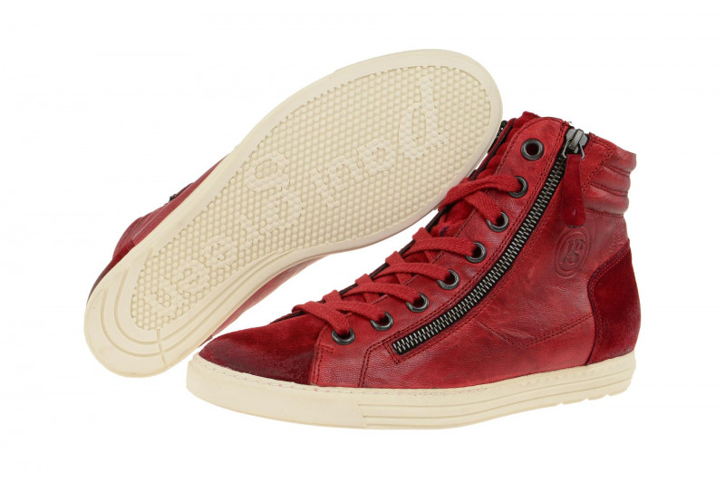 Paul Green Stiefelette rot Sneakers - 4213-138