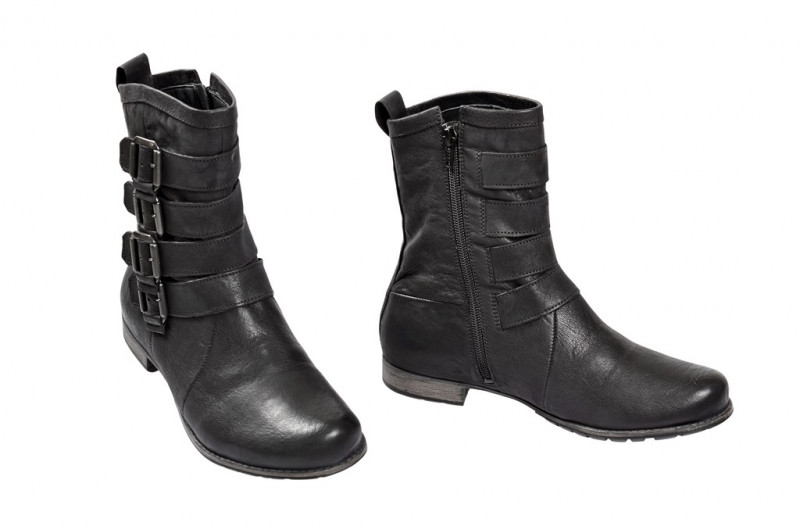 Think Denk! Stiefelette in schwarz 1-81012-00