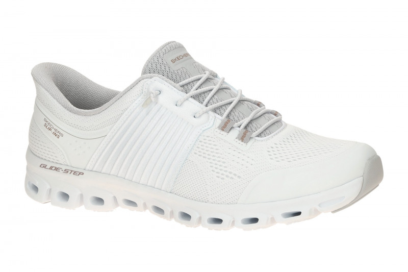 Skechers Glide Step Schuhe weiß Damen SLIP INS 104801