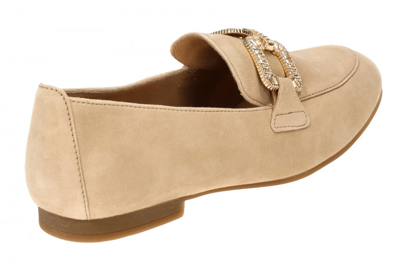 Gabor Schuhe Slipper beige caramel gold 65.210.14