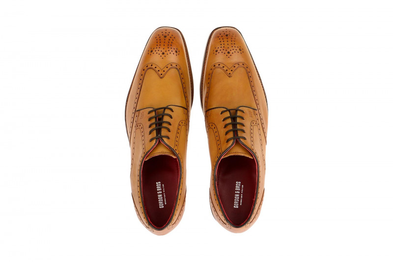 Gordon Bros Schuhe Havret braun tan Rahmengenäht 2466-B