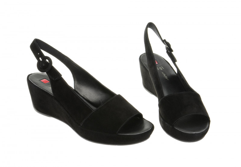 Högl Sandale schwarz Wildleder 3222