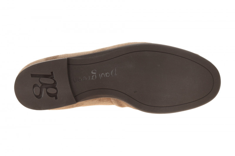 Paul Green Schuhe Slipper taupe braun Loafer 1228