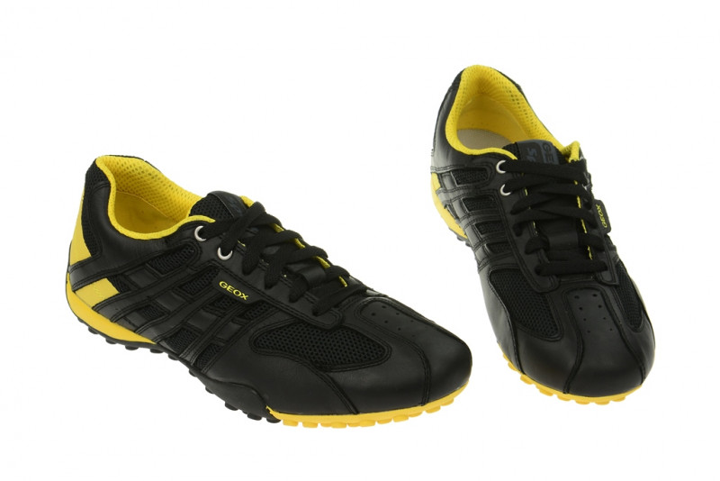 Geox Snake schwarz gelb U4207K 01443 C9241