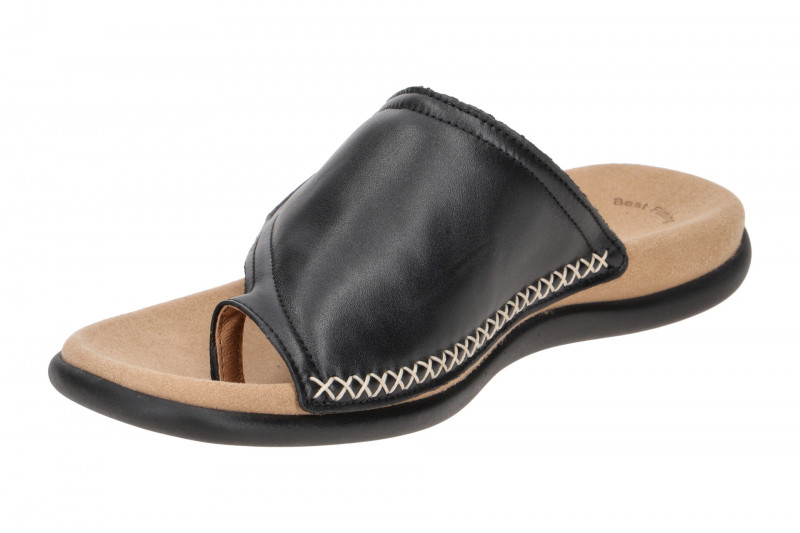 Gabor Zehentrenner Klett Pantolette schwarz 23.708.27