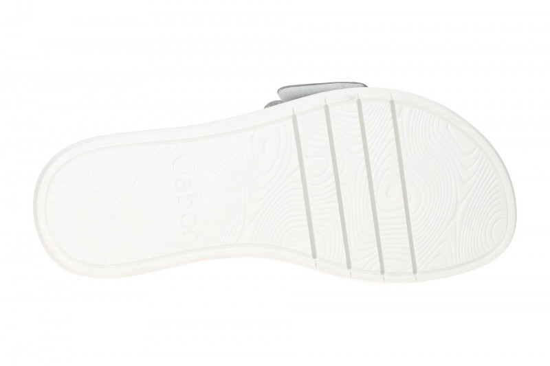 Gabor Plateau Pantolette silber grau metallic 83.751.61
