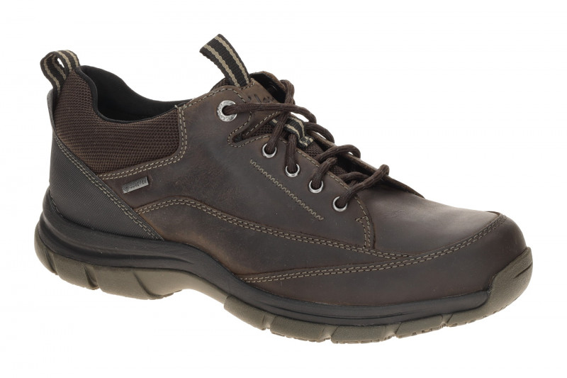 Clarks Spypath Lo Schuhe braun GORE-TEX