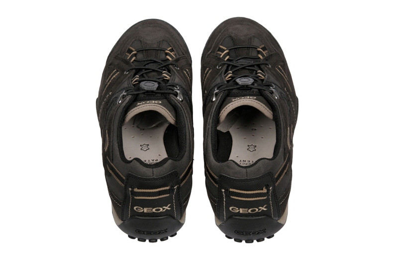 Geox Respira Wide Snake S Schuhe schwarz Sneaker