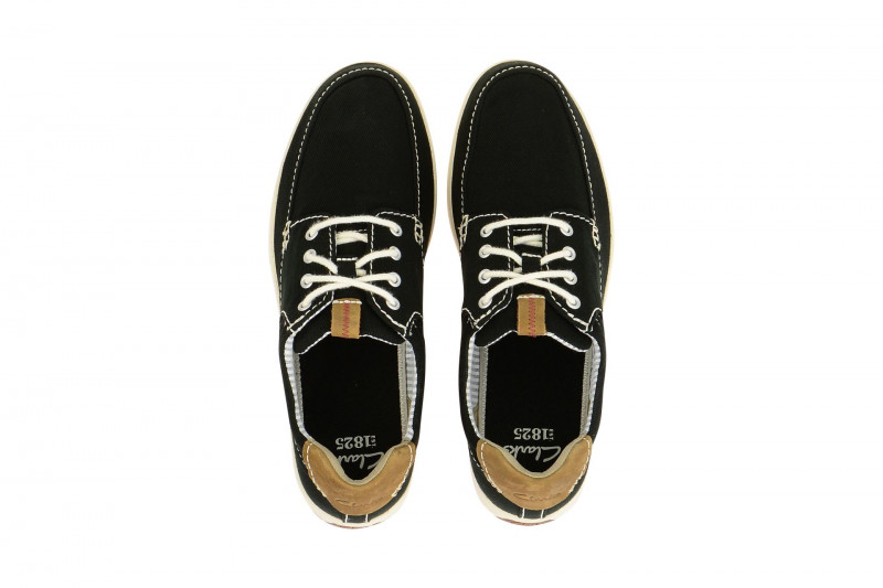 Clarks Norwin Schuhe schwarz