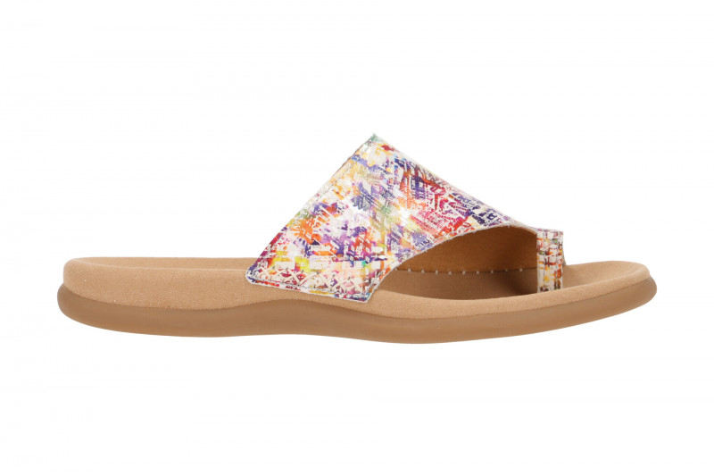Gabor Zehentrenner Pantolette bunt Artist 83.700.60