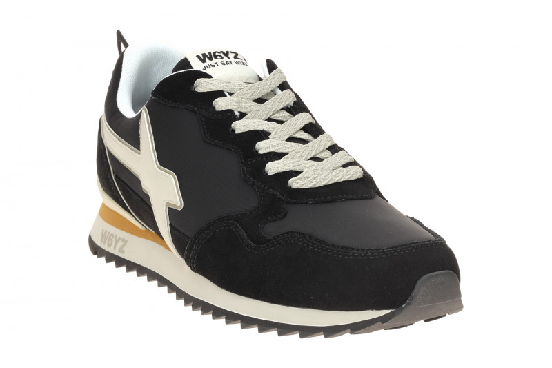 W6YZ Jet Sneakers Schuhe schwarz weiß Herren