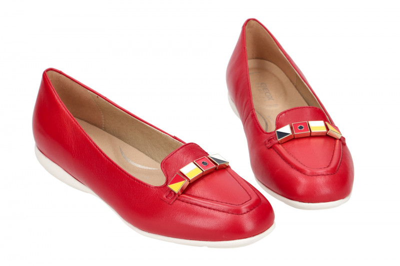 Geox Annytah Ballerinas rot weiß