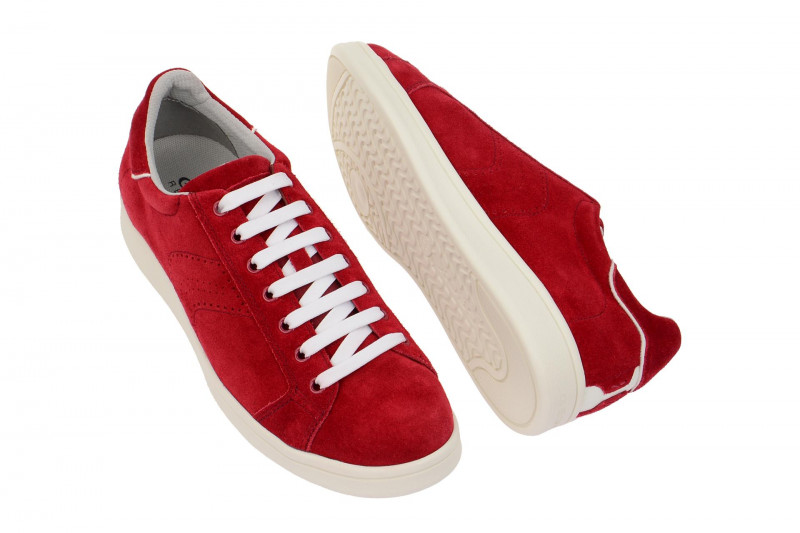 Geox Warrens Schuhe rot weiß U620LB