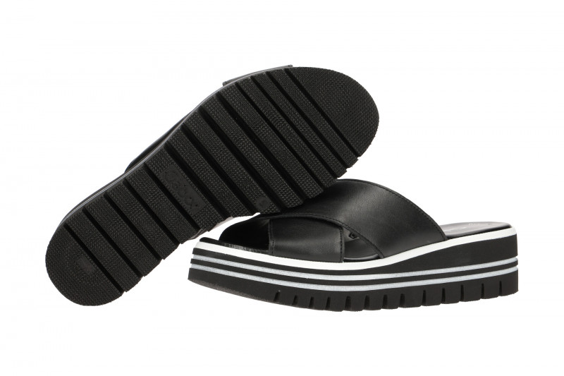 Gabor Plateau Pantolette schwarz 43.620.27