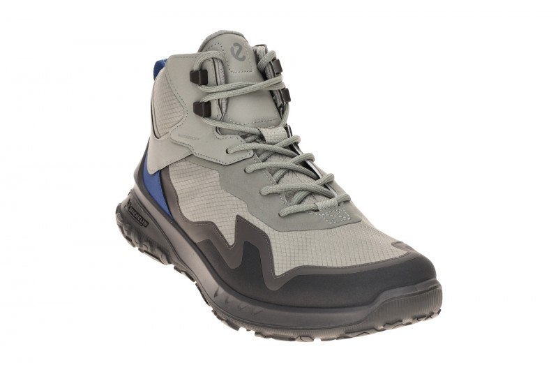 Ecco Ult-Trn Schuhe grau Mid Sneaker Wasserdicht 824324