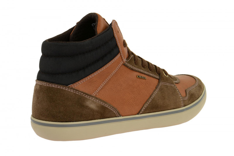 Geox BOX Sneaker Boots braun U74R3J 022ME C6Z6G