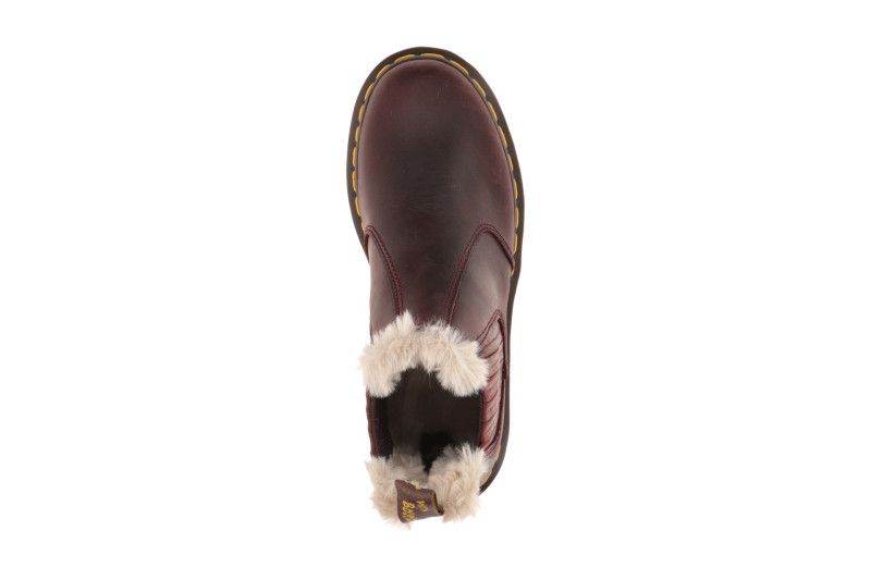 Dr. Martens 2976 Leonore Stiefel Chelsea-Boot rot Warmfutter