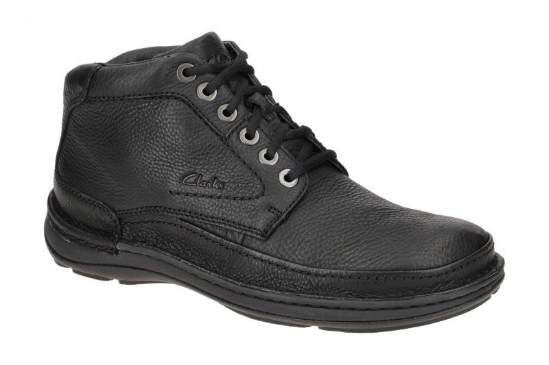 Clarks Nature Lite Komfort Stiefelette schwarz