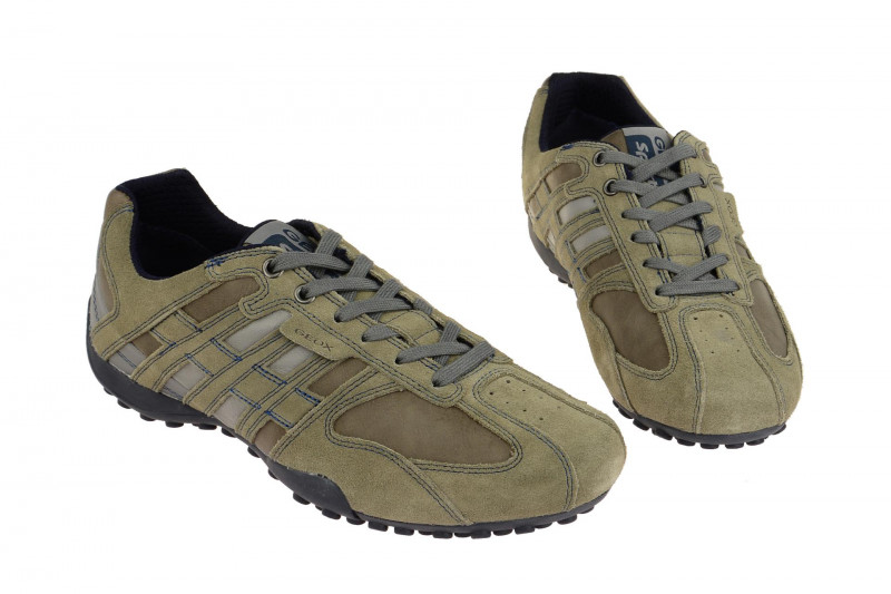 Geox Snake Schuhe grau beige U4207K 022ME C1006