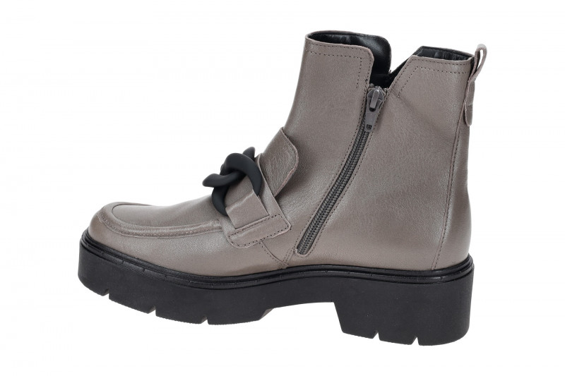 Gabor Fashion Stiefelette grau Kette 31.741.29