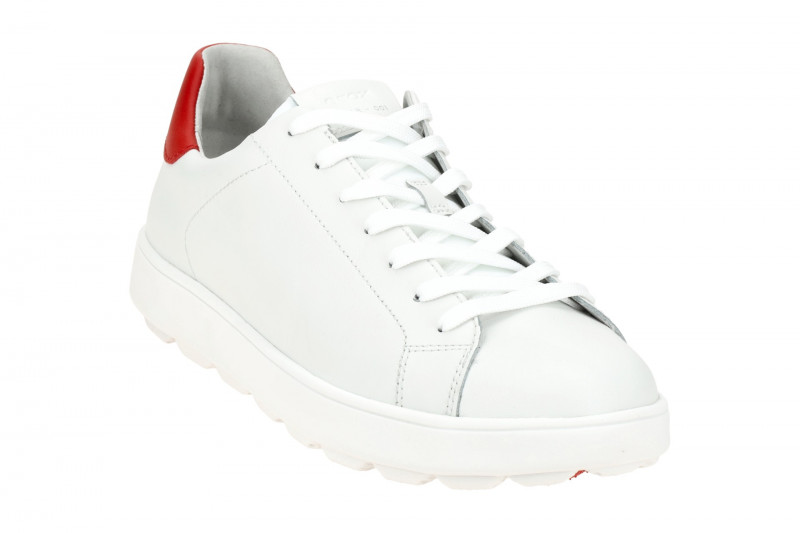 Geox Spherica Sneaker Schuhe weiß rot U45GPA