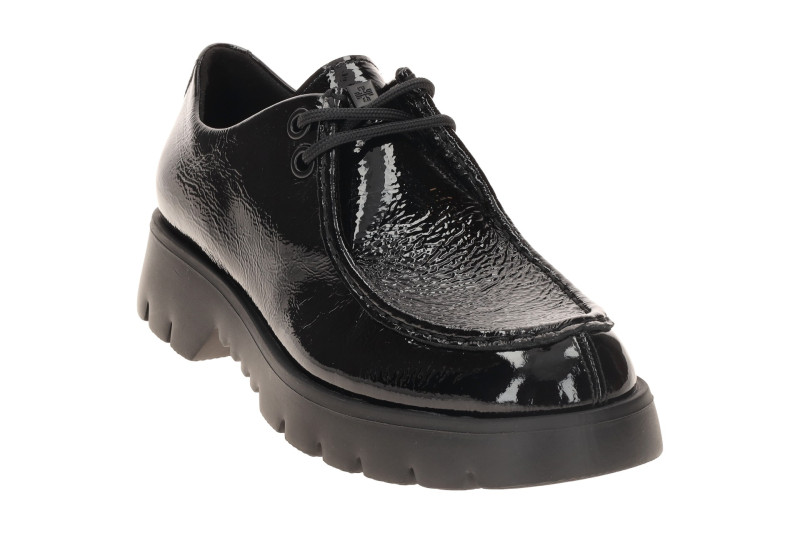 Högl Sally Schuhe Mokassin in schwarz Lack 2415