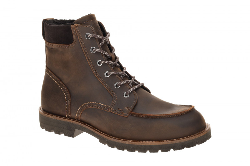 Ecco Charlestown Winter Stiefel braun Boots Wasserdicht 535304
