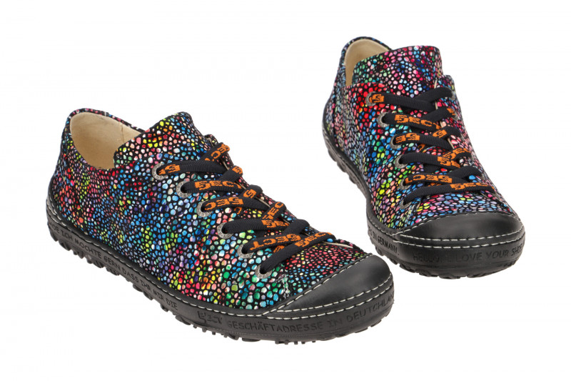 Eject Dass Schuhe schwarz bunt jelly-beans 11207