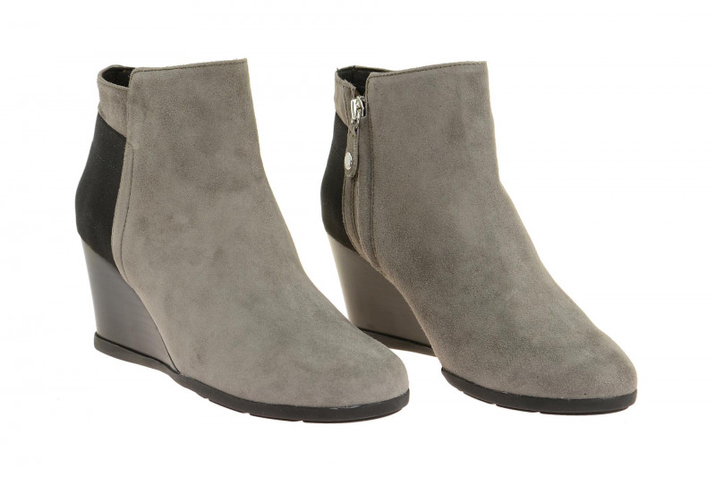 Geox Inspiration Wedge Keil Stiefel grau D745ZC 00021 C6004