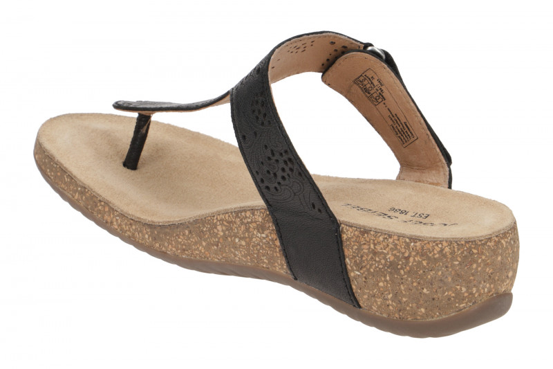 Josef Seibel Pantolette Natalya 17 schwarz Zehentrenner