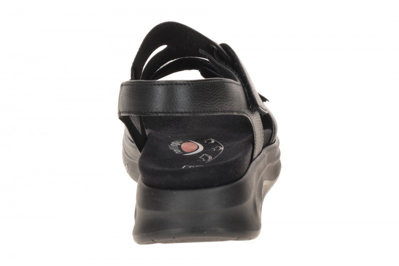 Gabor RollingSoft Sandale schwarz uni Glattleder 86.885.57