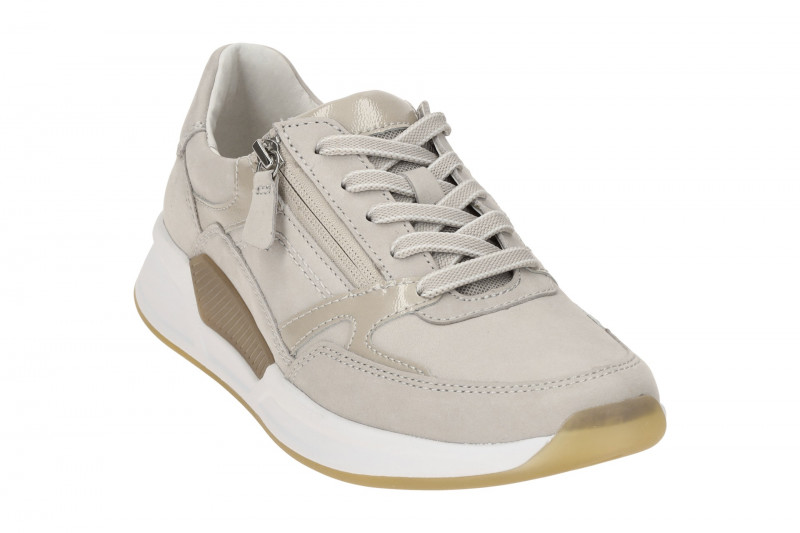 Gabor RollingSoft Schuhe grau puder Nubuck 86.958.31