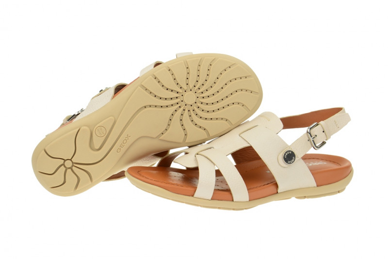Geox Footmark Sandale weiß - D3214A