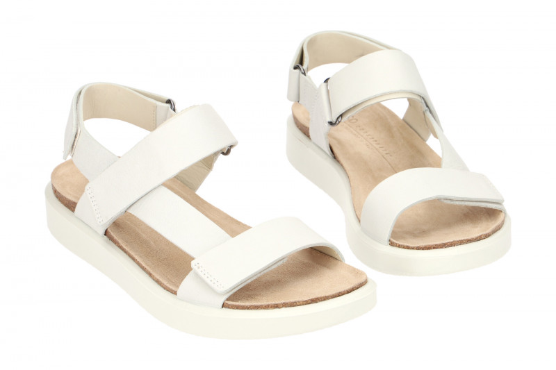 Ecco Corksphere Damen Sandale weiß 27181301007